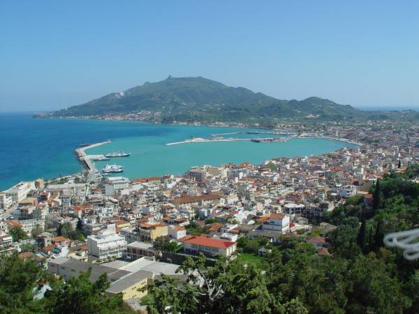 Stranis Hill, Bochali & Walking tour of Zakynthos town